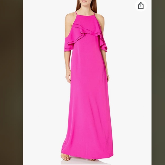 MARINA Dresses & Skirts - COLD SHOULDER GOWN